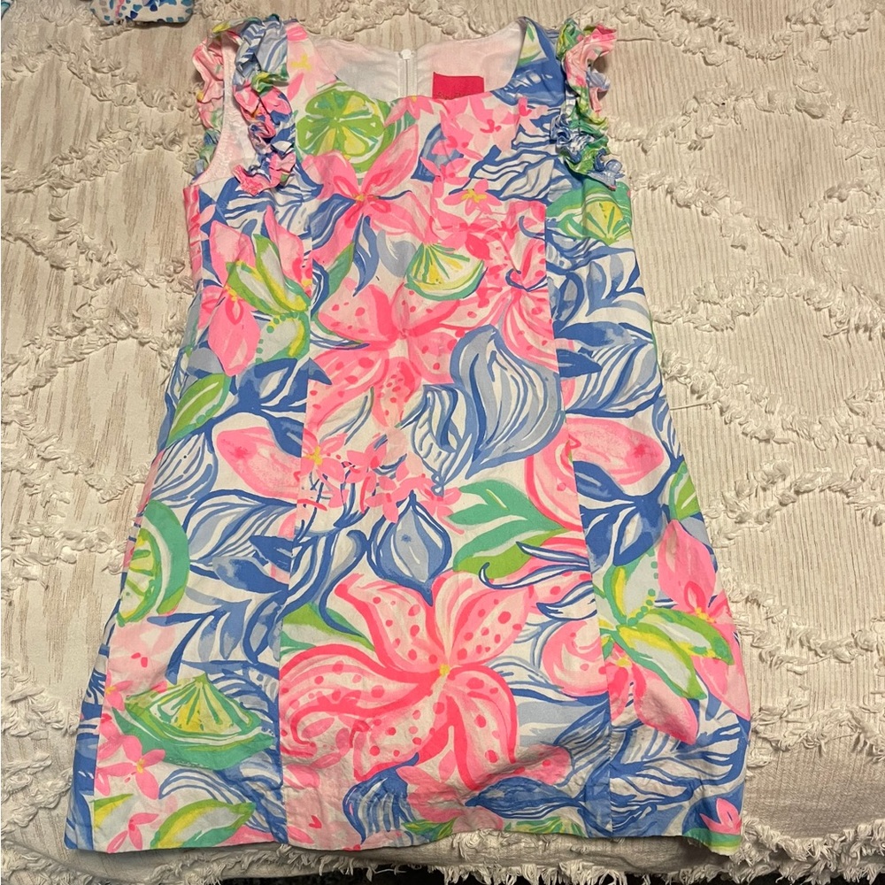 Lilly Pulitzer girl dress. I have the mommy matching one also!